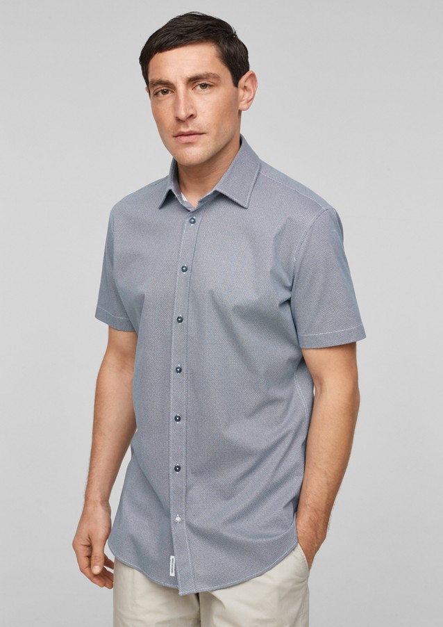 Herren Hemden | Slim Fit: Hemd aus Baumwolle - TR41221