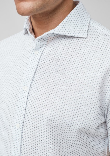 Herren Hemden | Slim: Hemd aus Jersey - BT59789