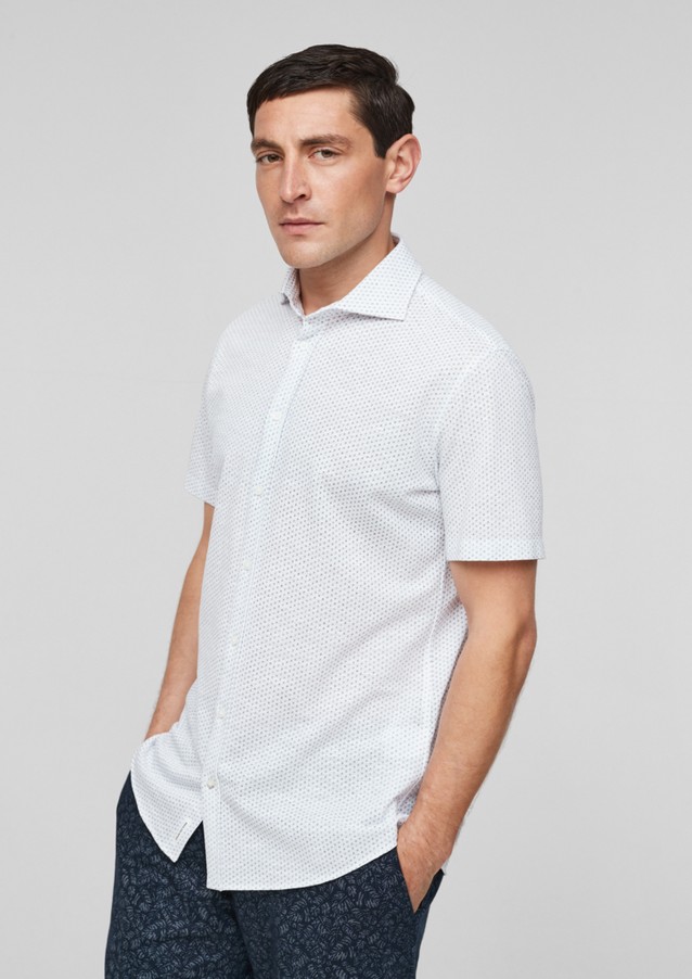 Men Shirts | Slim Fit: jersey shirt - TB65669