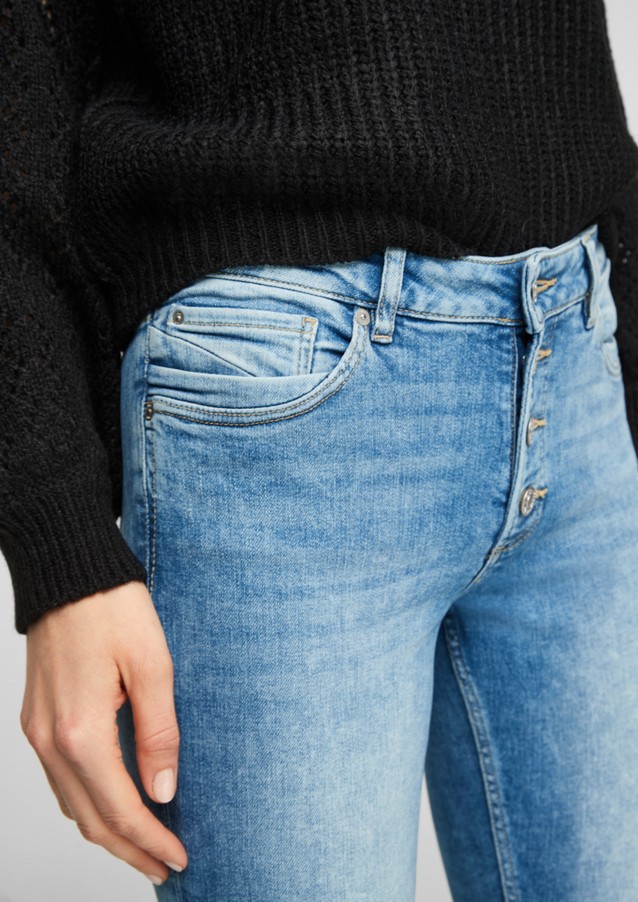 Femmes Jeans | Slim Fit : jean à braguette boutonnée - DL64792