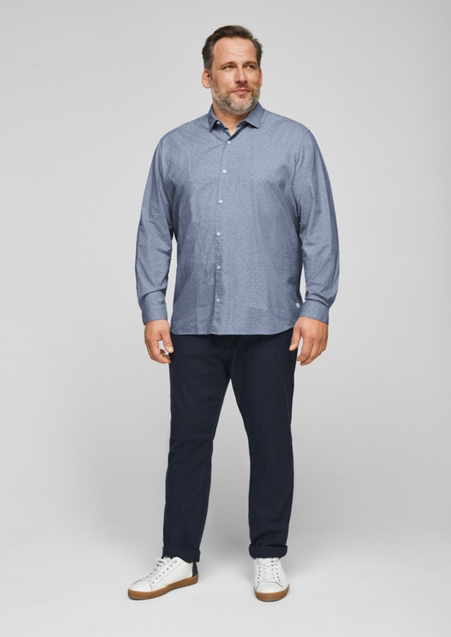 Hommes Big Sizes | Regular Fit : chemise de texture tissée - JL08572