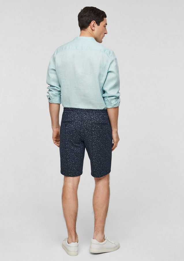 Men Bermuda Shorts | Regular Fit: Jersey trousers - IU04911