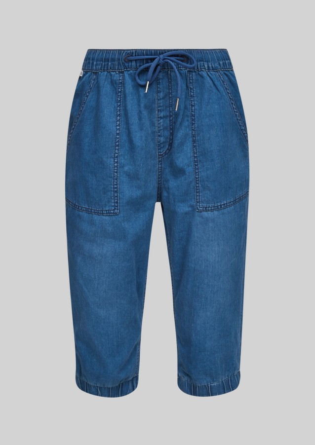 Femmes Jeans | Regular Fit : corsaire en denim léger - RQ20748