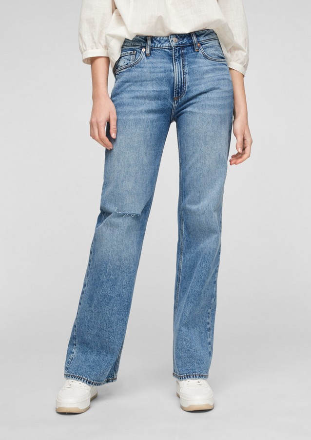 Damen Jeans | Slim Fit: Wide leg-Denim - IL58362