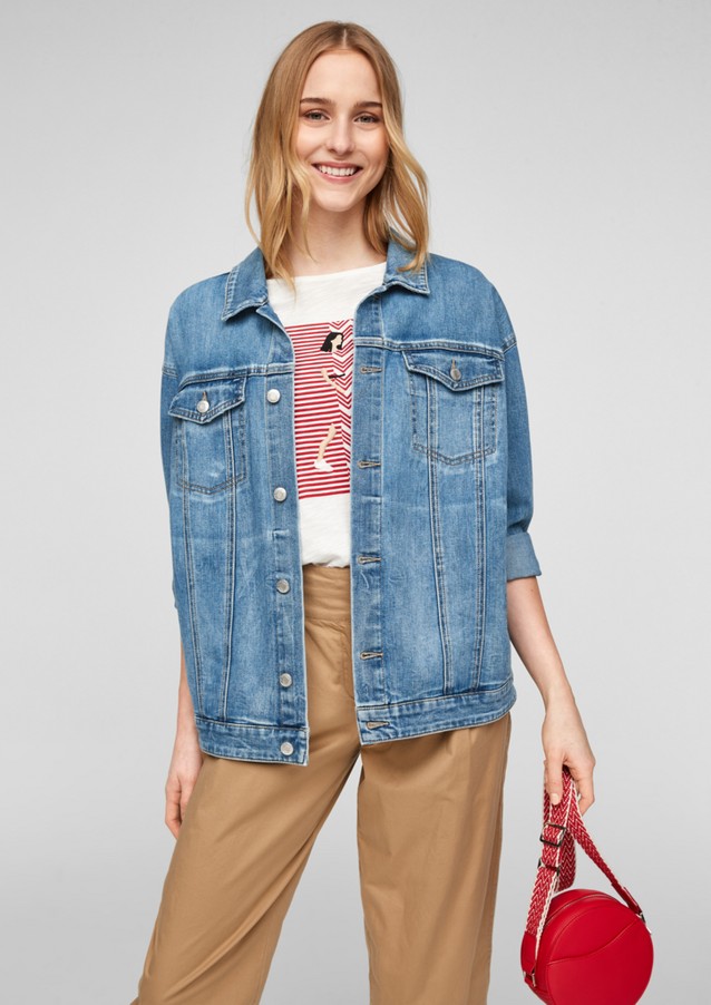 Damen Jacken | Jeansjacke in Oversize-Passform - OJ96254