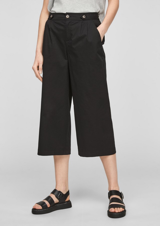 Femmes Pantalons | Regular Fit : jupe-culotte à ceinture élastique - IL81947