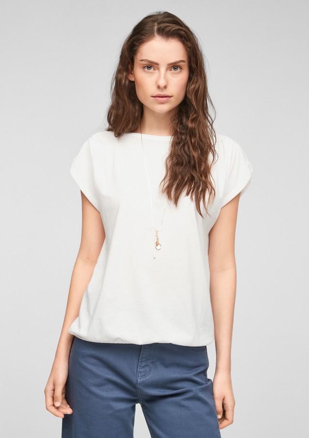 Femmes Shirts & tops | T-shirt en jersey de coupe boule - VT38204