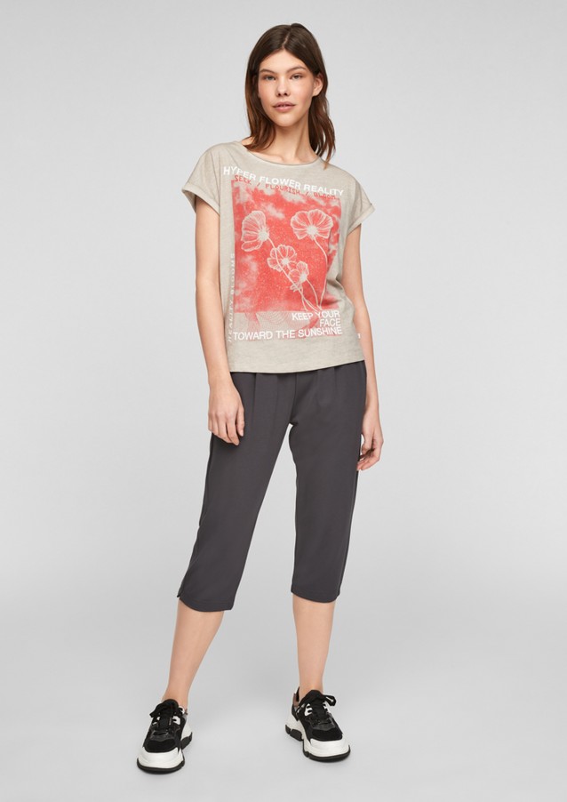 Damen Shirts & Tops | Print-Shirt mit Waschung - LT15513