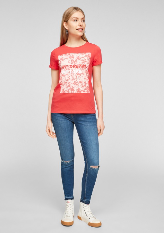 Damen Shirts & Tops | Jerseyshirt mit Frontprint - OF95443