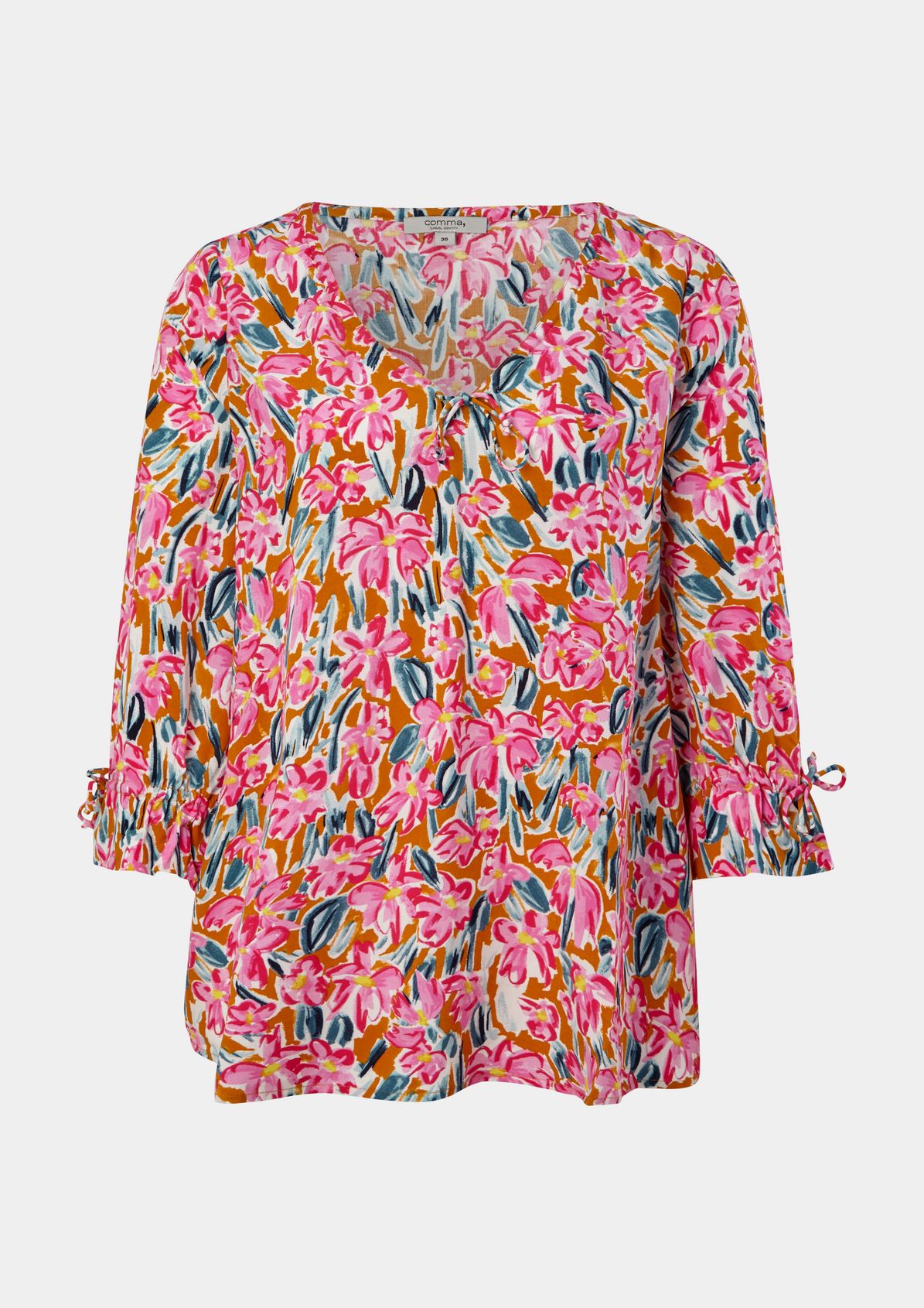 Loose-fitting drawstring blouse from comma