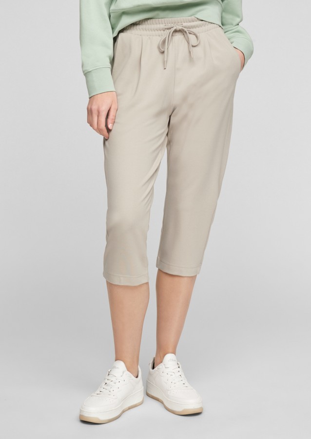 Women Trousers | Regular Fit: cropped tracksuit bottoms - JZ46537