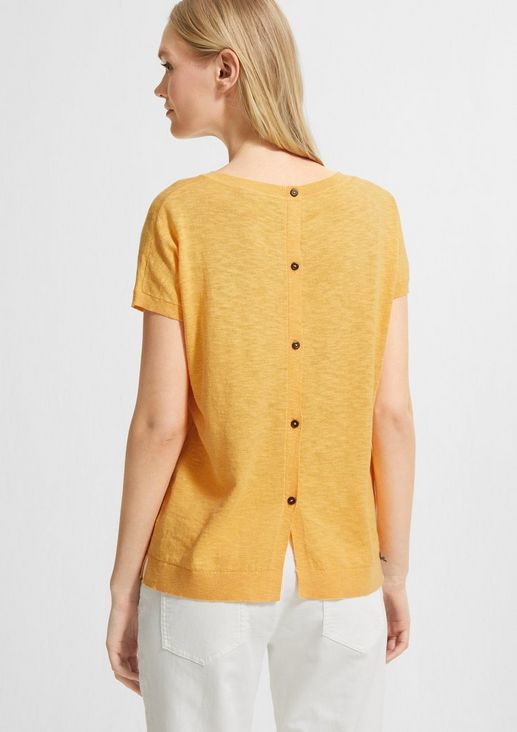 Linen blend top from comma