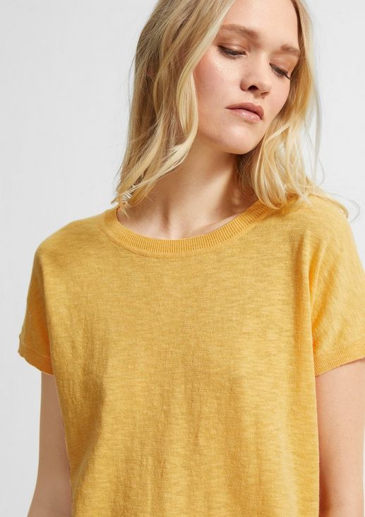 Linen blend top from comma