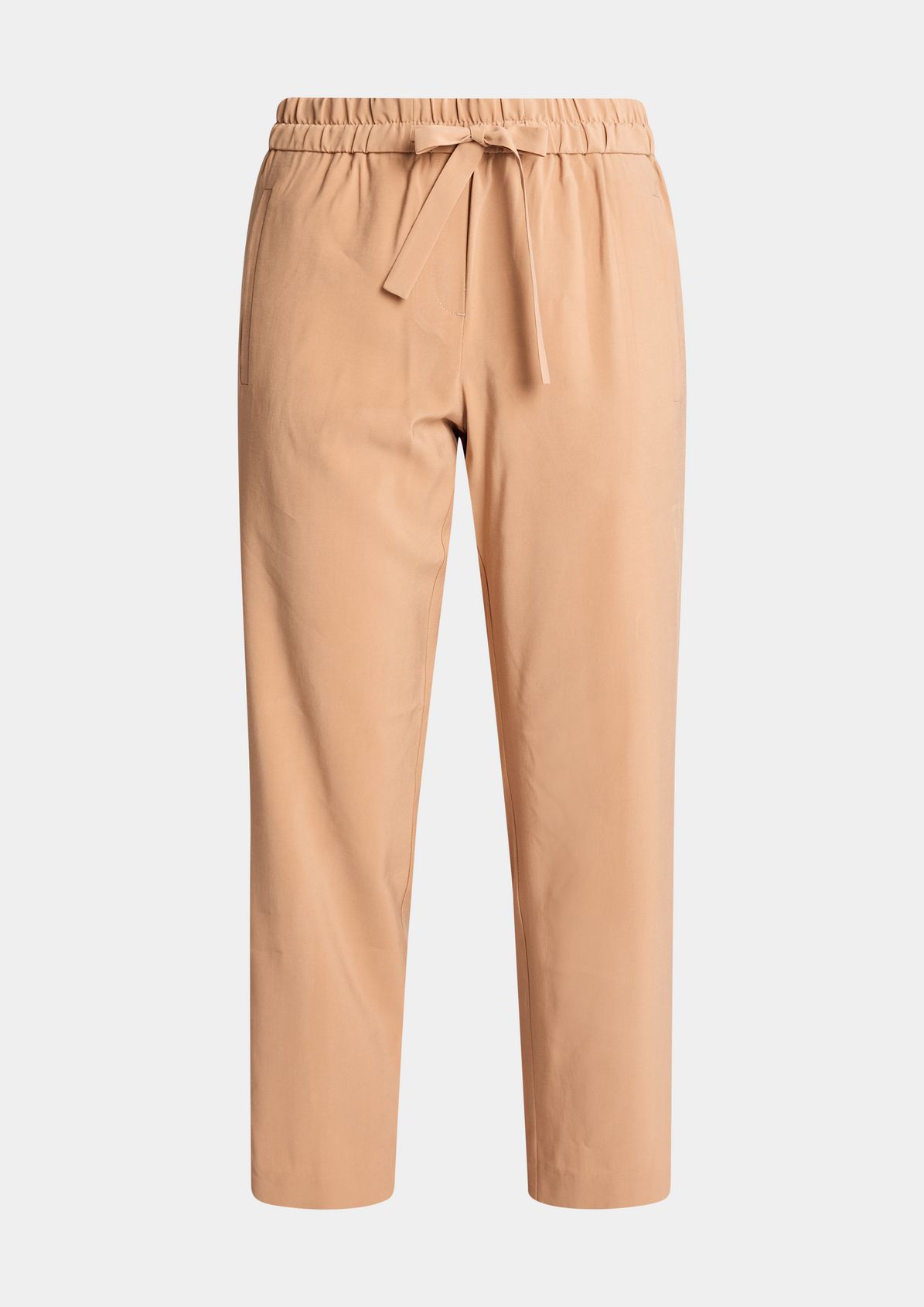 Regular Fit: trousers with a drawstring from comma