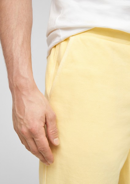 Men Bermuda Shorts | Regular Fit: Sweatshirt fabric Bermudas - JK85408