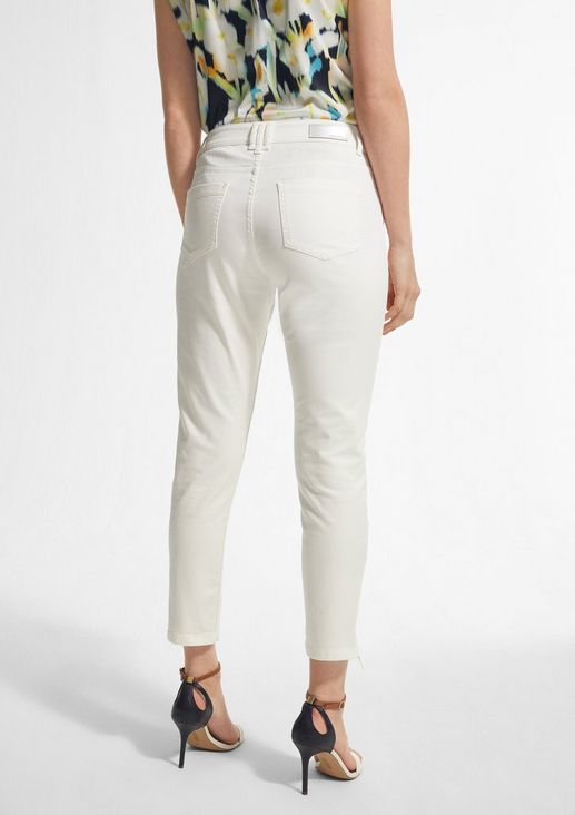 Slim Fit: Jeans aus Colored Denim 