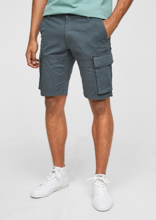 Men Bermuda Shorts | Regular Fit: Cargo Bermudas - OL43430