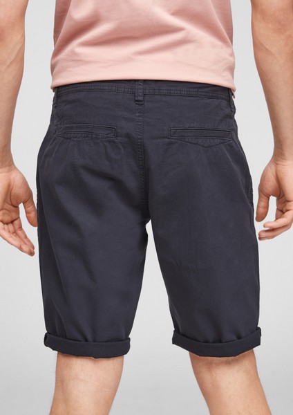 Men Bermuda Shorts | Regular Fit: cotton Bermudas - CW22780