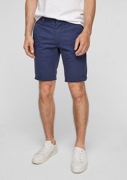 Men Bermuda Shorts | Slim: patterned Bermudas - QL45075