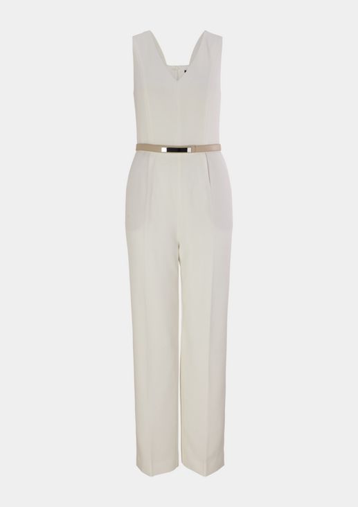 Elegant jumpsuit with a belt from comma