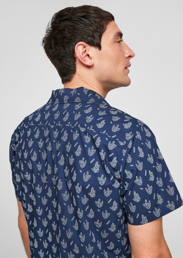 Hommes Chemises | Chemise à manches courtes de coupe carrée - ZJ54113