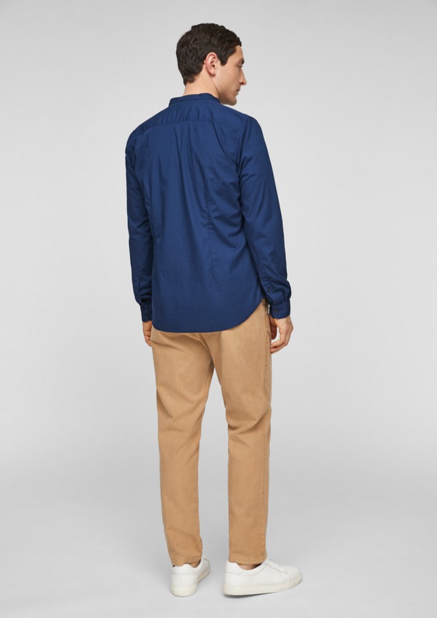 Hommes Chemises | Slim Fit : chemise à col droit - UE57964