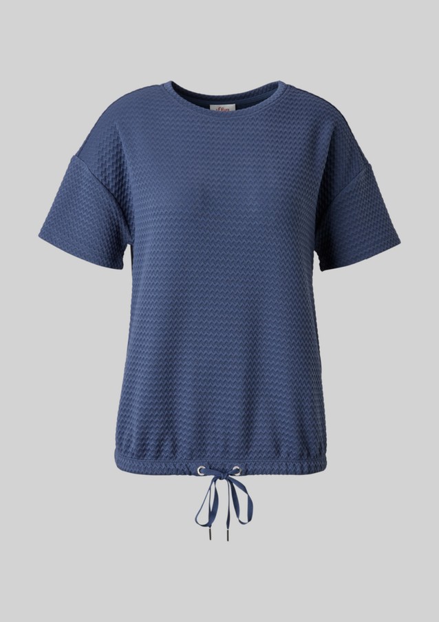 Damen Pullover & Sweatshirts | Shirt mit Jacquard-Struktur - HY69142