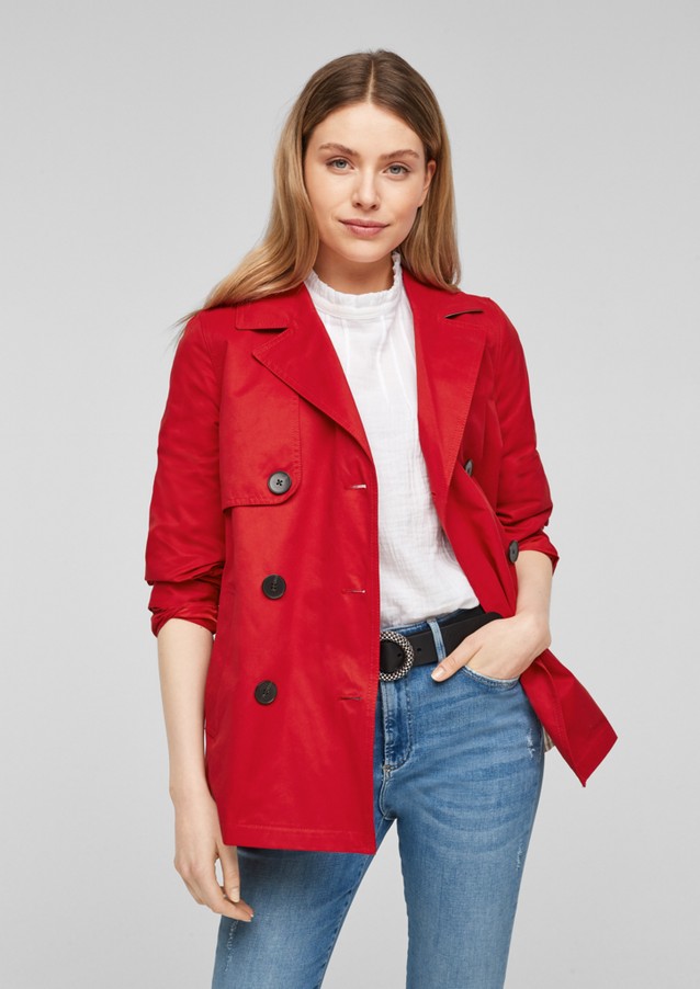 Women Jackets | Water-resistant jacket in a trench coat look - BD79266