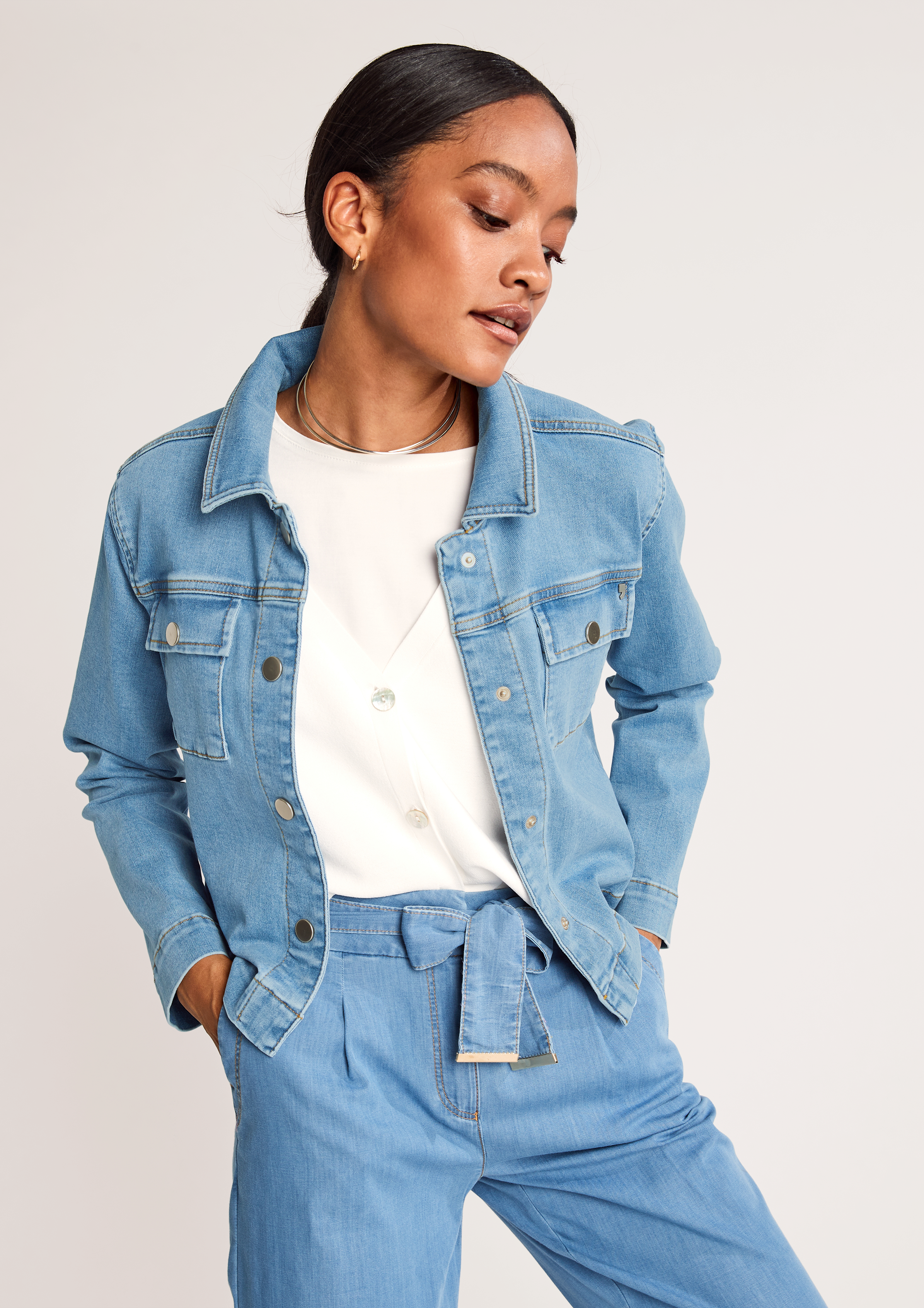 denim lightweight jacket