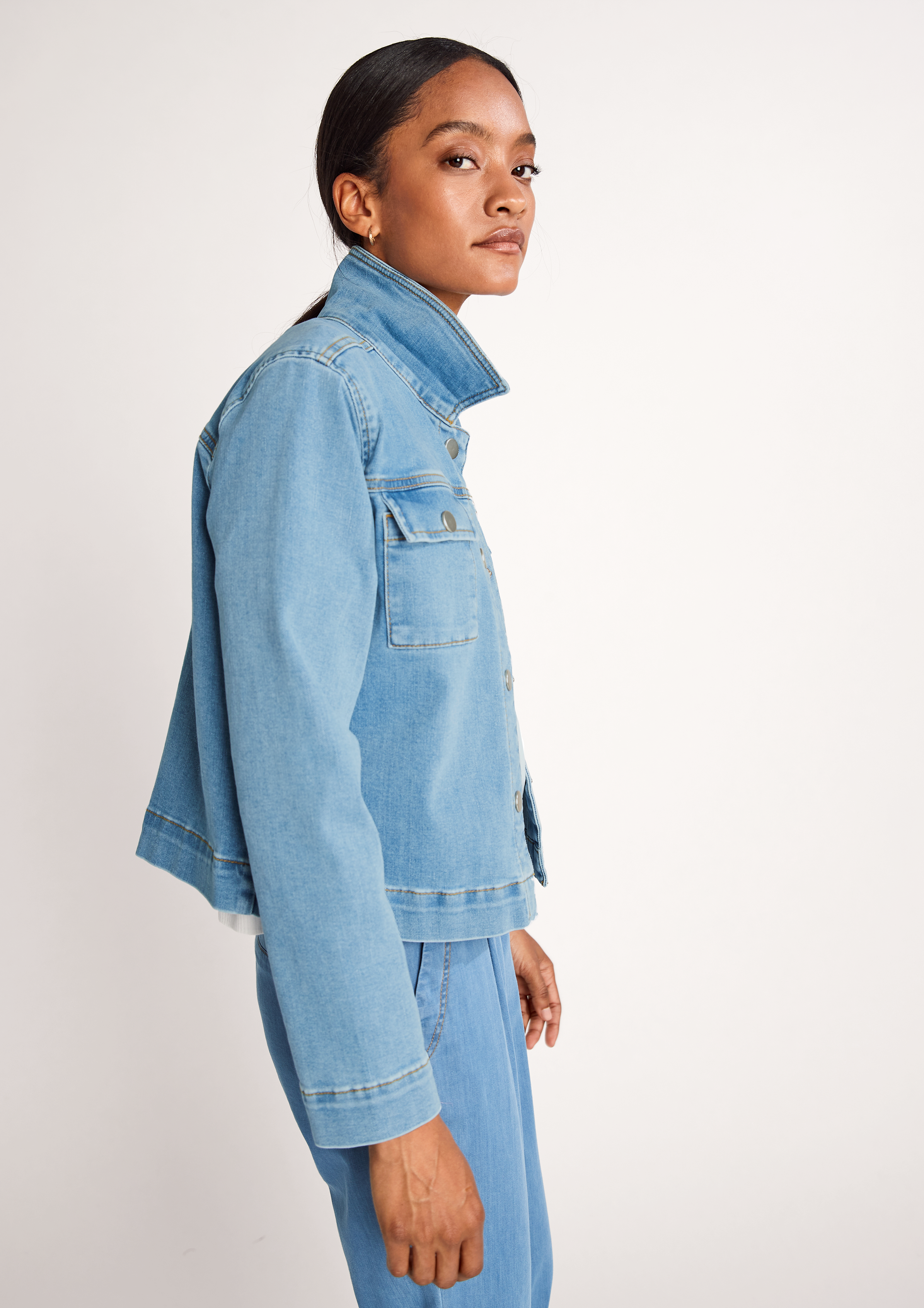 denim lightweight jacket