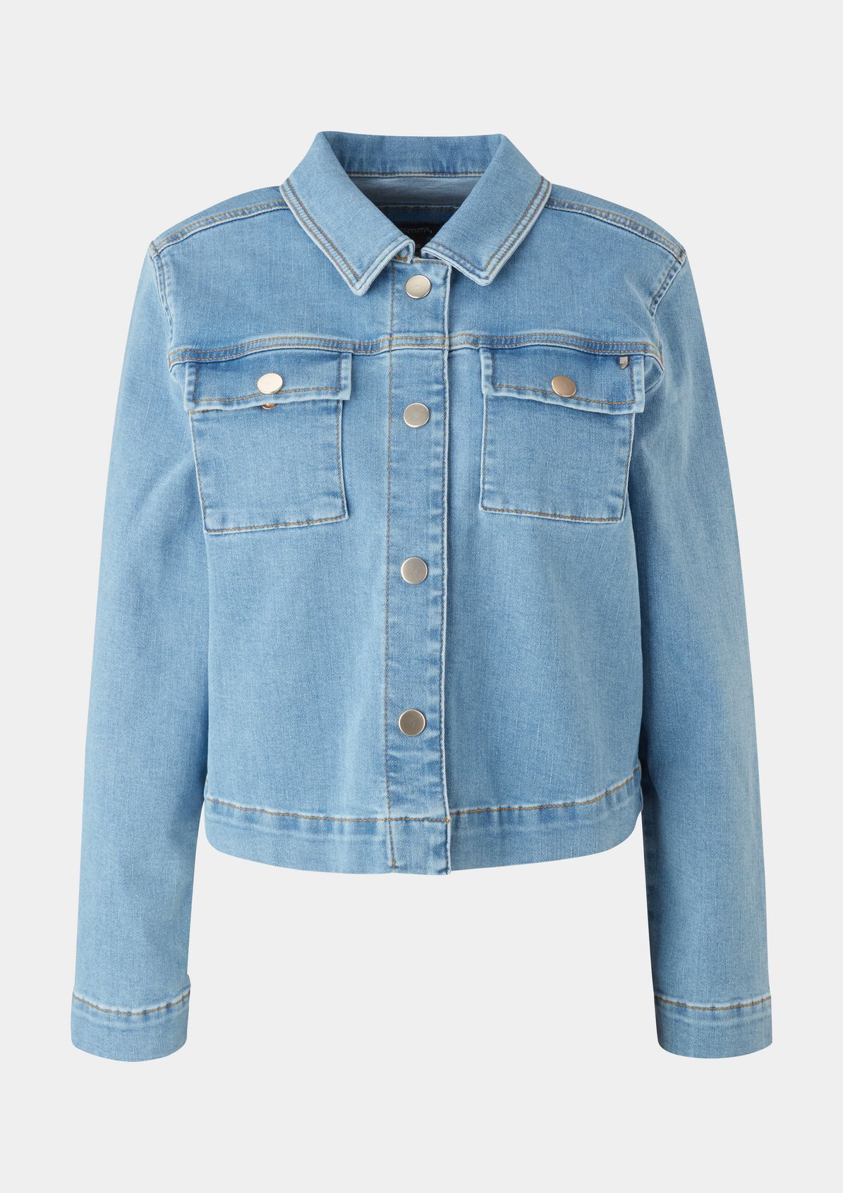 Lightweight, cropped denim jacket from comma