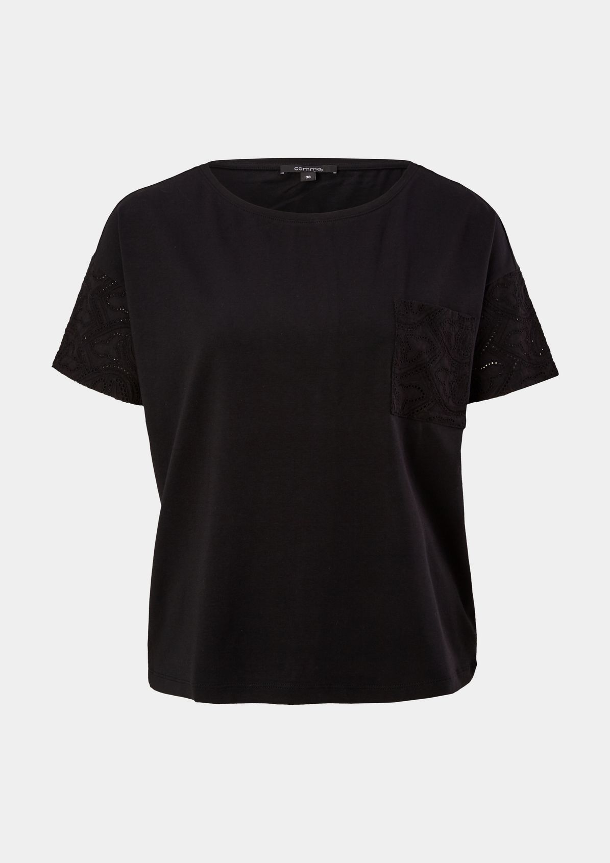Top with broderie anglaise from comma
