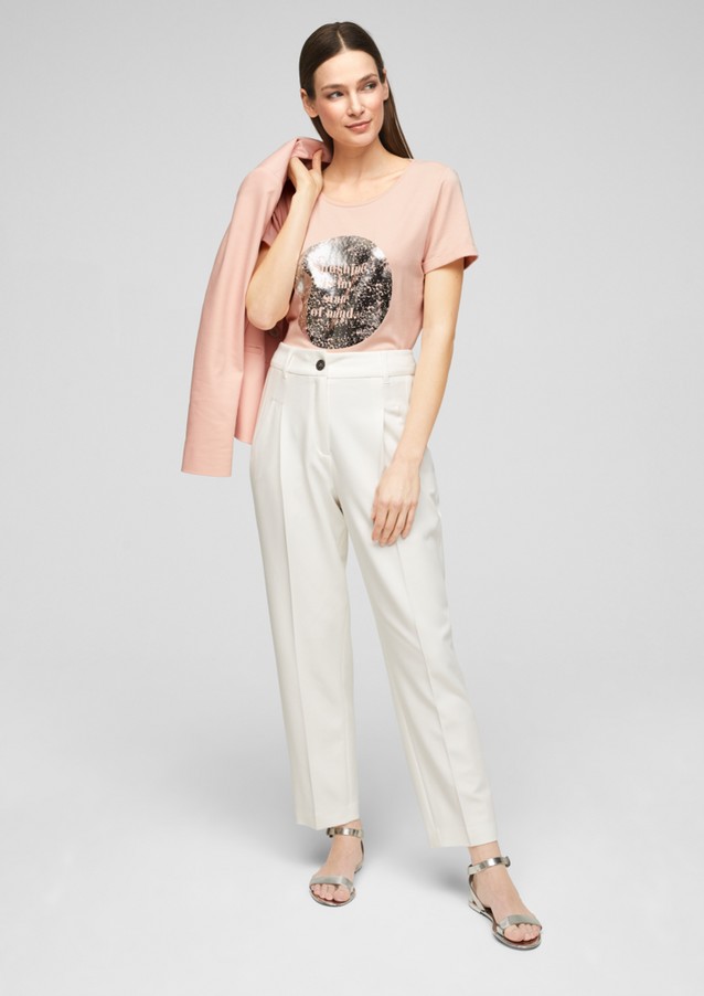 Damen Shirts & Tops | Modal-Shirt mit Frontprint - XA92899