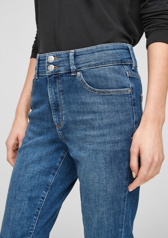 Femmes Jeans | Slim Fit : corsaire en jean stretch - OG01767