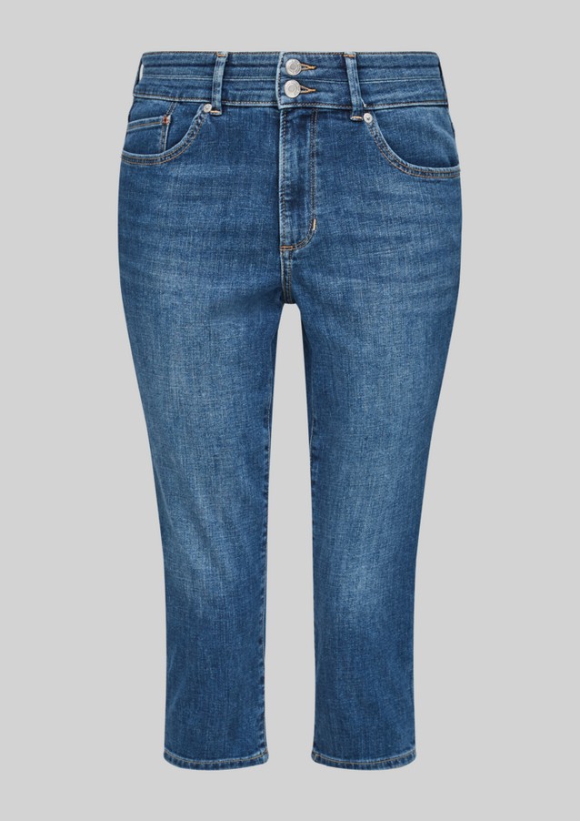 Femmes Jeans | Slim Fit : corsaire en jean stretch - OG01767