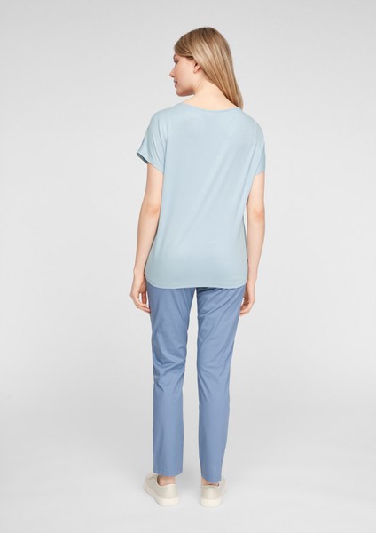 Damen Shirts & Tops | Jerseyshirt mit Blusenfront - GY68760