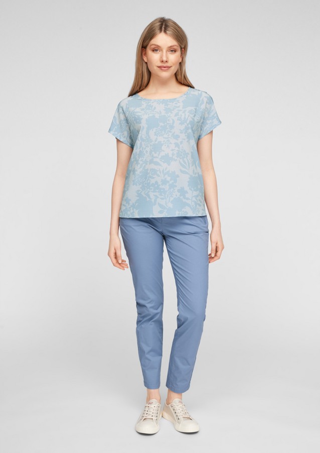 Damen Shirts & Tops | Jerseyshirt mit Blusenfront - GY68760