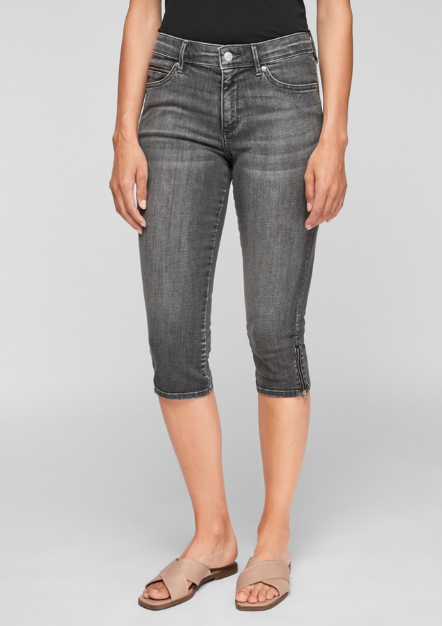 Damen Jeans | Slim Fit: Capri aus Denim - KY07105