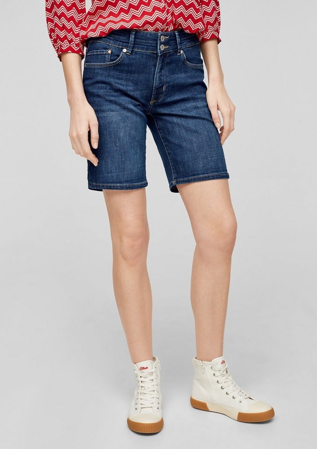Damen Jeans | Slim Fit: Bermuda-Jeans - SK52169