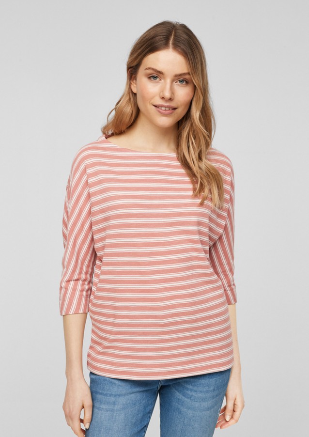 Damen Shirts & Tops | Streifenshirt mit Fledermausärmeln - GL25472