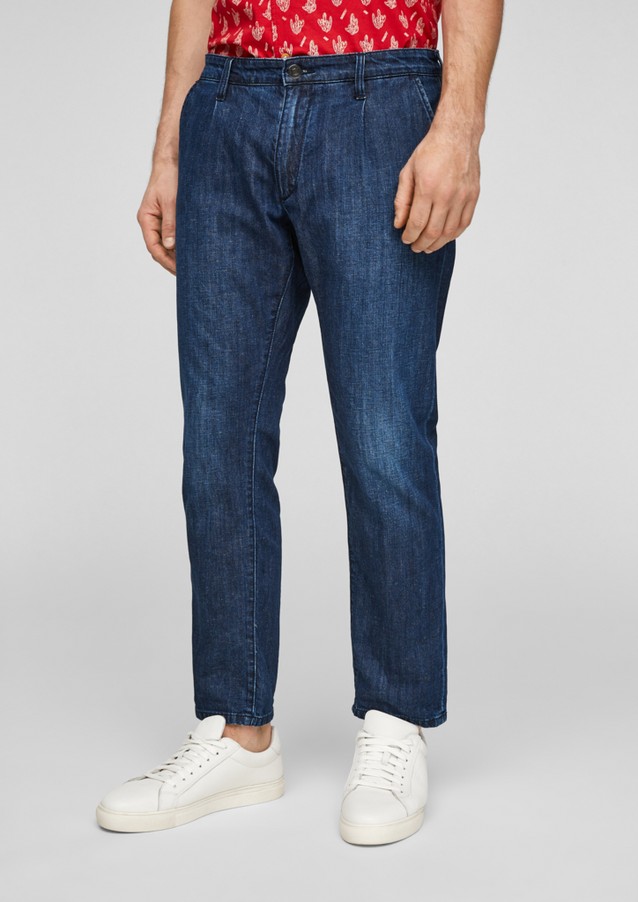 Hommes Jeans | Regular Fit : jean à teneur en lin - LK64057