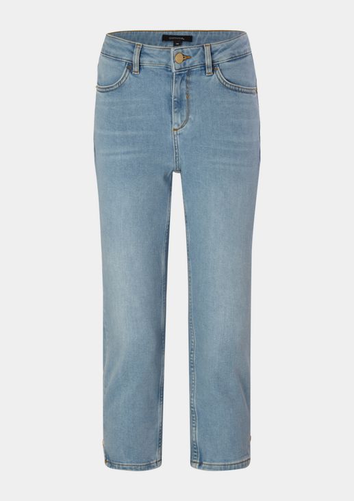 Skinny Fit: Capri aus Jeans 