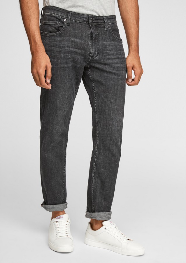 Hommes Jeans | Regular Fit : jean en lin mélangé - EO34093