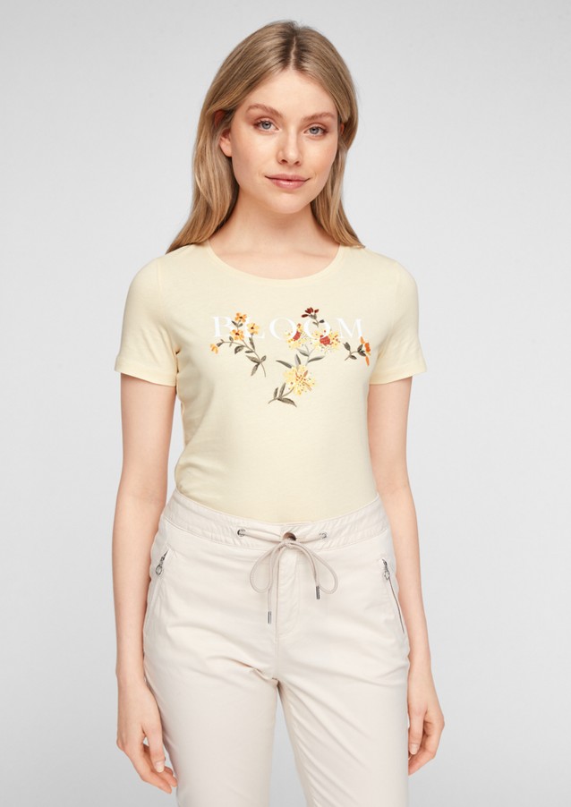Femmes Shirts & tops | T-shirt à motif artistique - PC46931