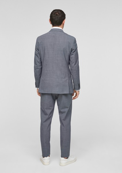 Herren Business Wear | Slim: Elastisches Sakko aus Wollmix - SD31542