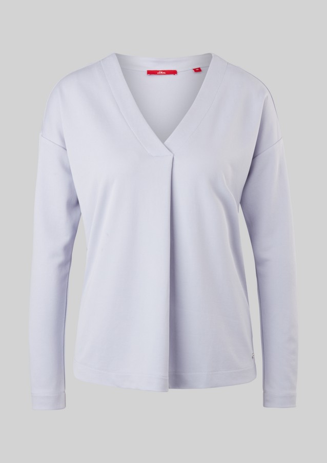 Damen Shirts & Tops | Longsleeve mit V-Neck - LM91100