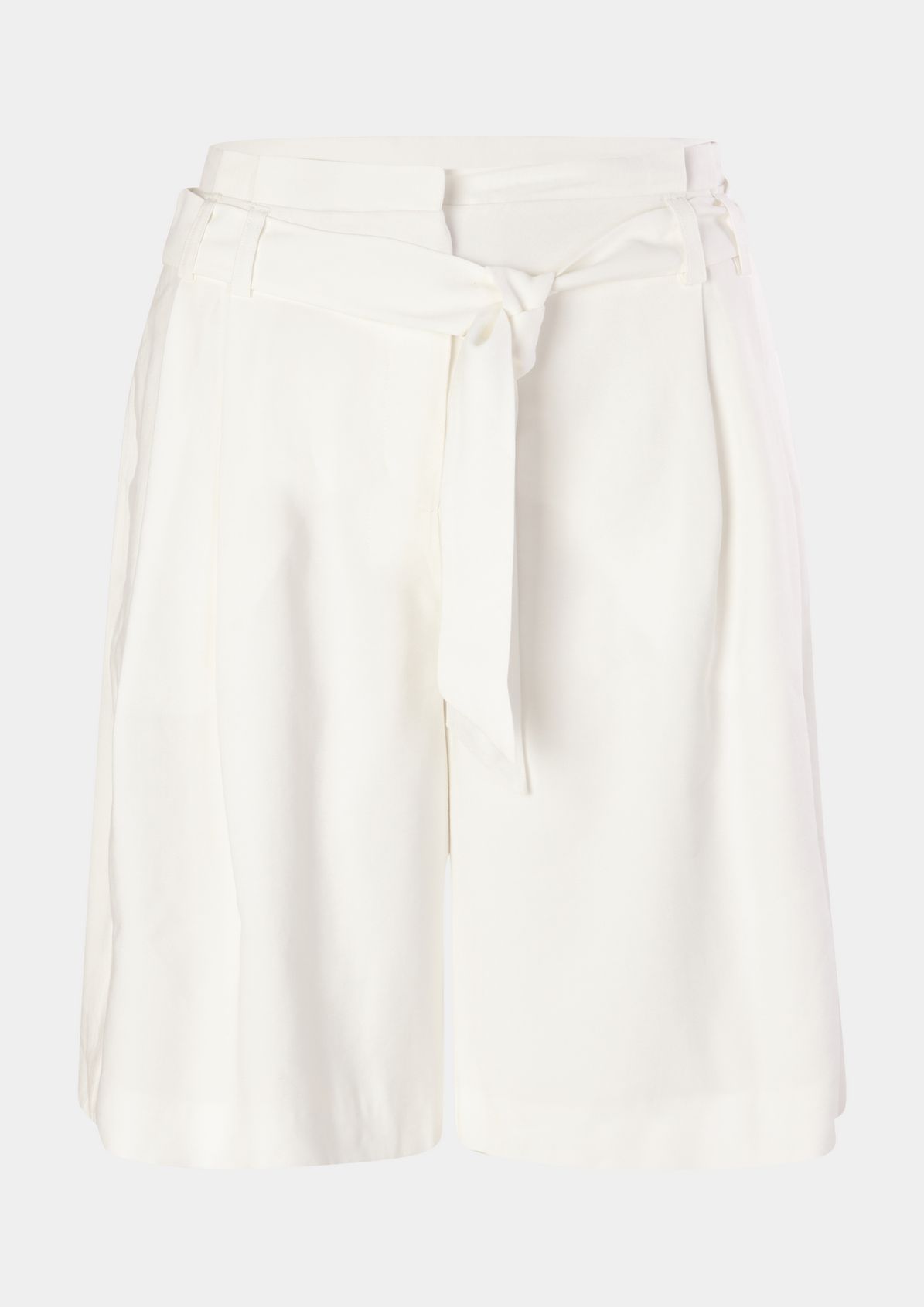 Regular: Shorts mit Paperbag-Bund 