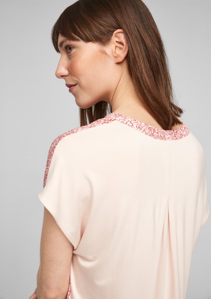 Damen Shirts & Tops | Blusenshirt mit Frontprint - DW11991
