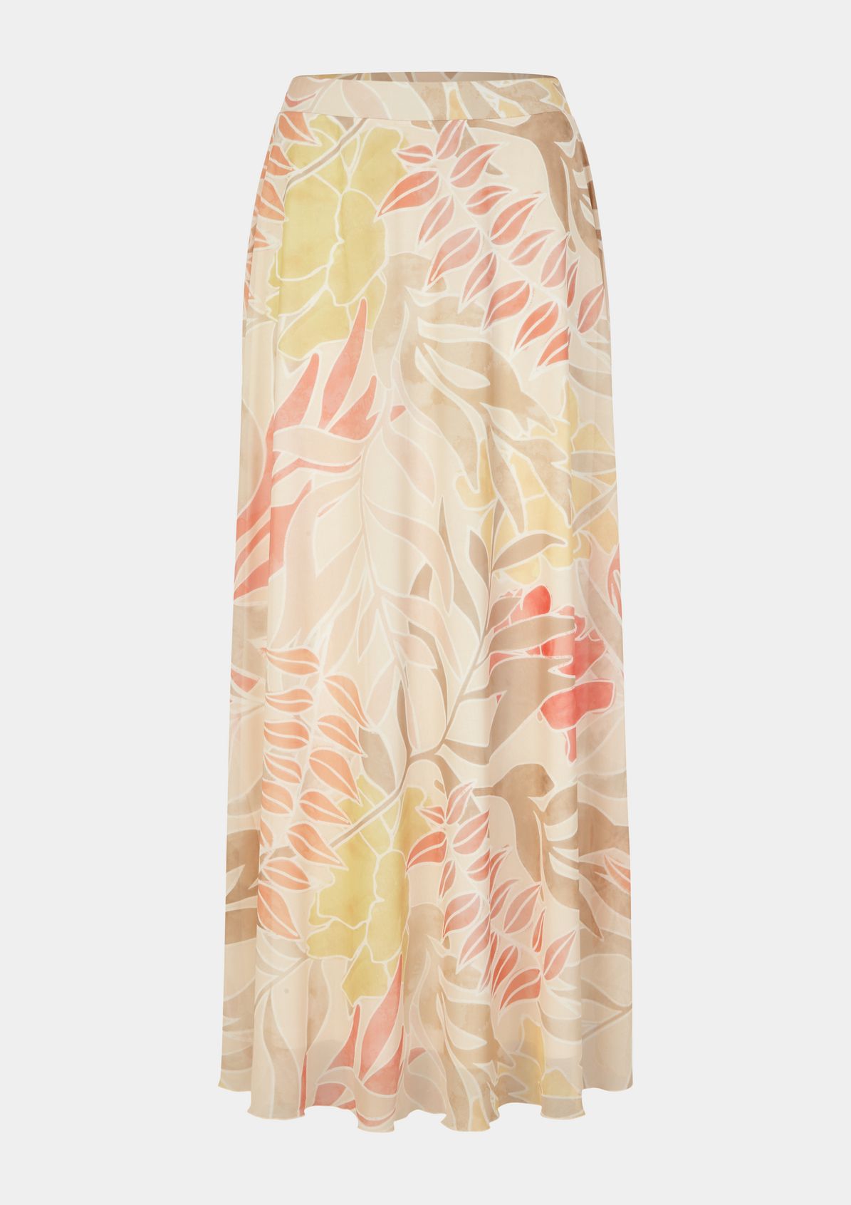 Printed mesh skirt from comma