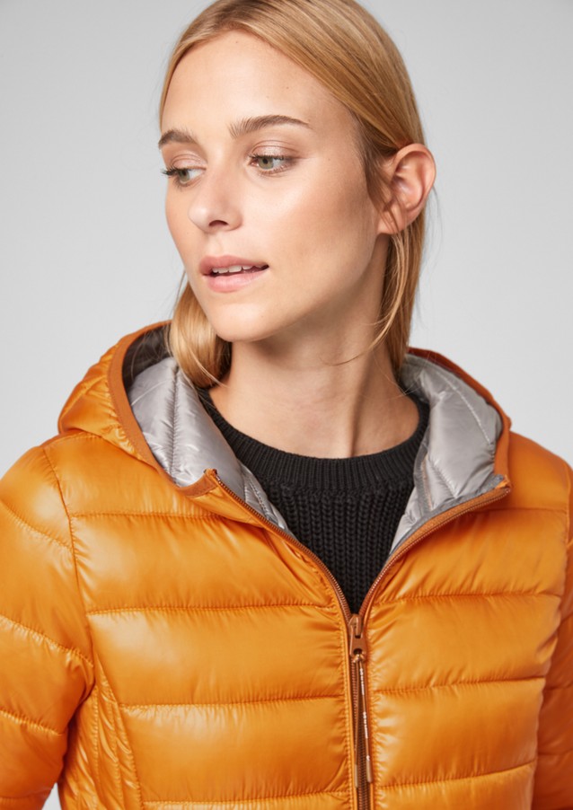 Women Jackets | Quilted jacket with a hood - YR80875